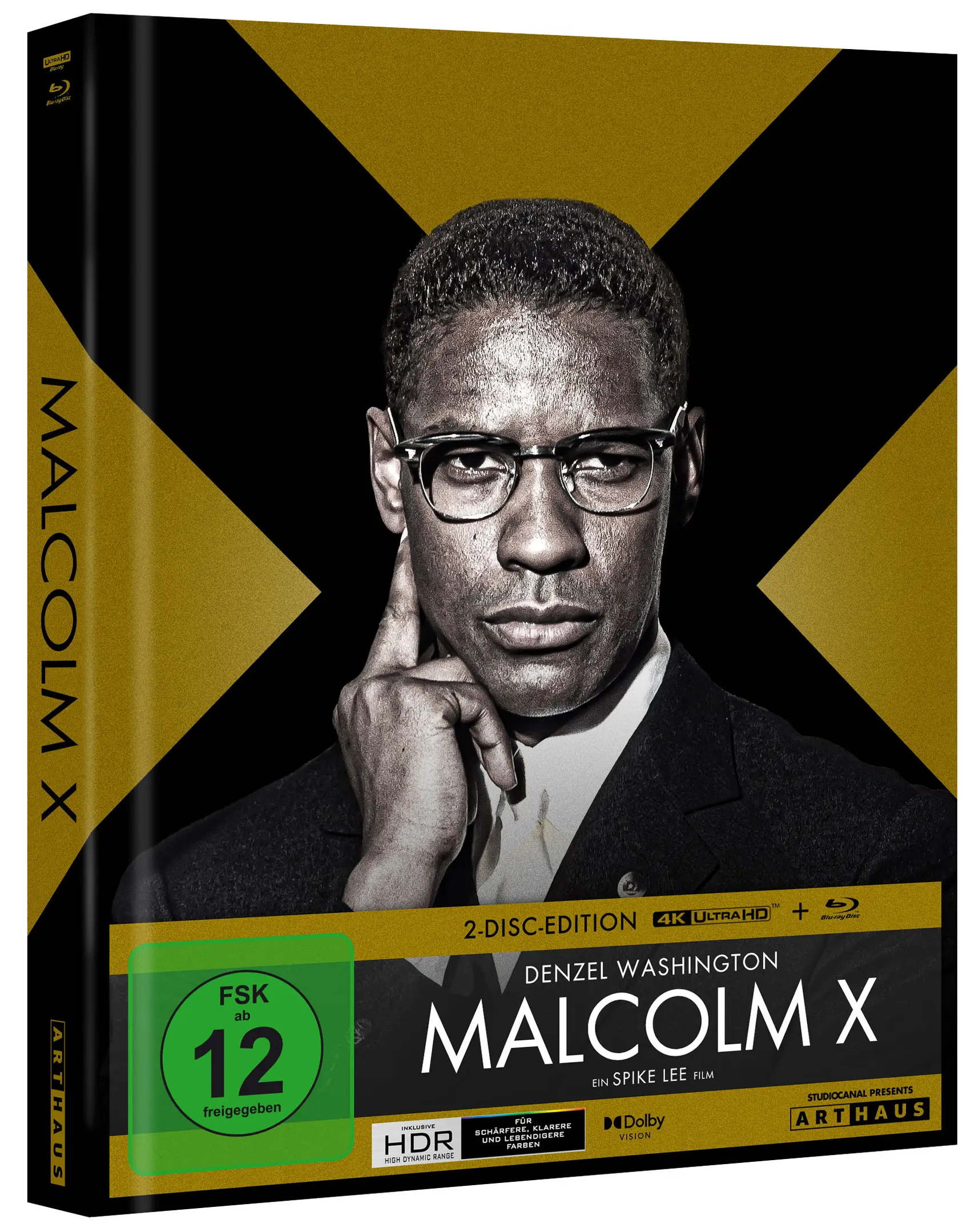 Malcolm X (Mediabook, 4K-UHD+Blu-ray) Malcolm X (Mediabook, 4K-UHD+Blu-ray)