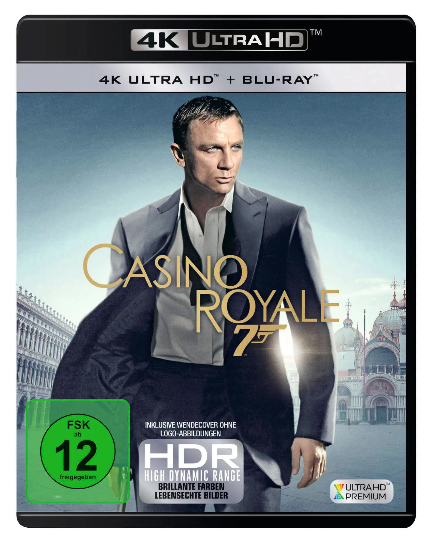 James Bond - Casino Royale (4K-UHD + Blu-ray)