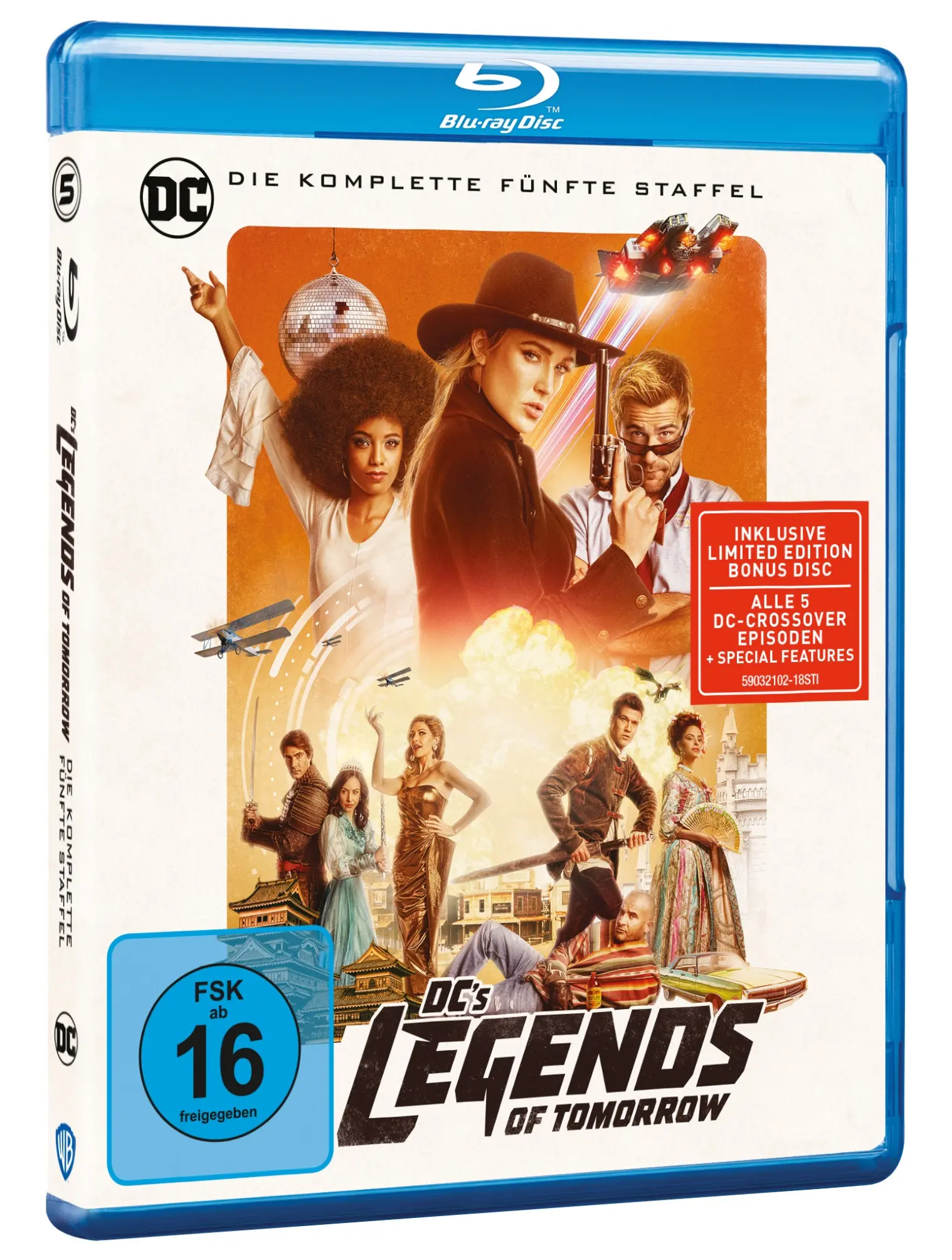 DC's Legends of Tomorrow: Die komplette 5. Staffel (Blu-ray)