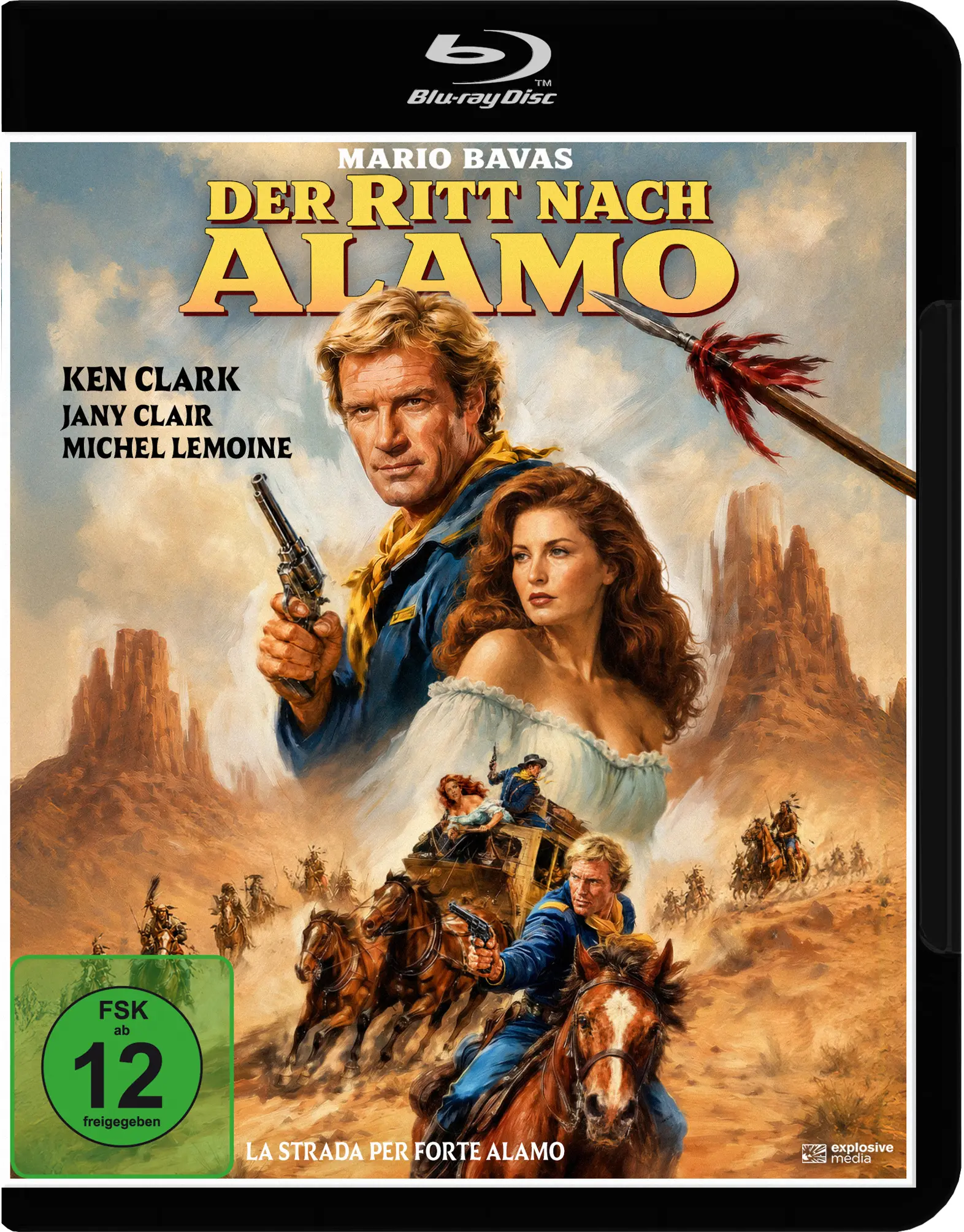 Der Ritt nach Alamo (Blu-ray) Cover