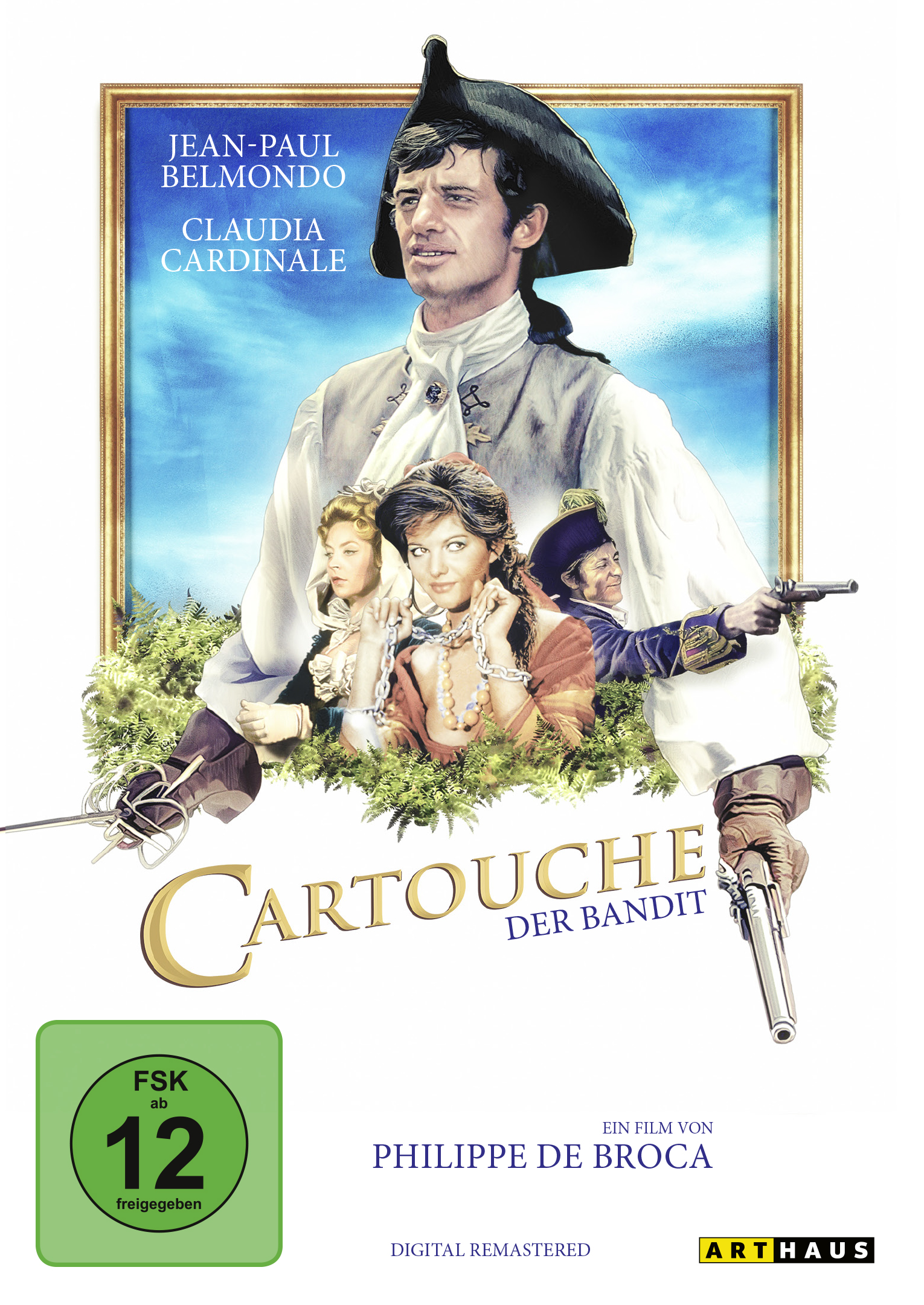 Cartouche, der Bandit - Digital Remastered (DVD) Cover Werbung, Plakat, Erwachsener, Person, Frau