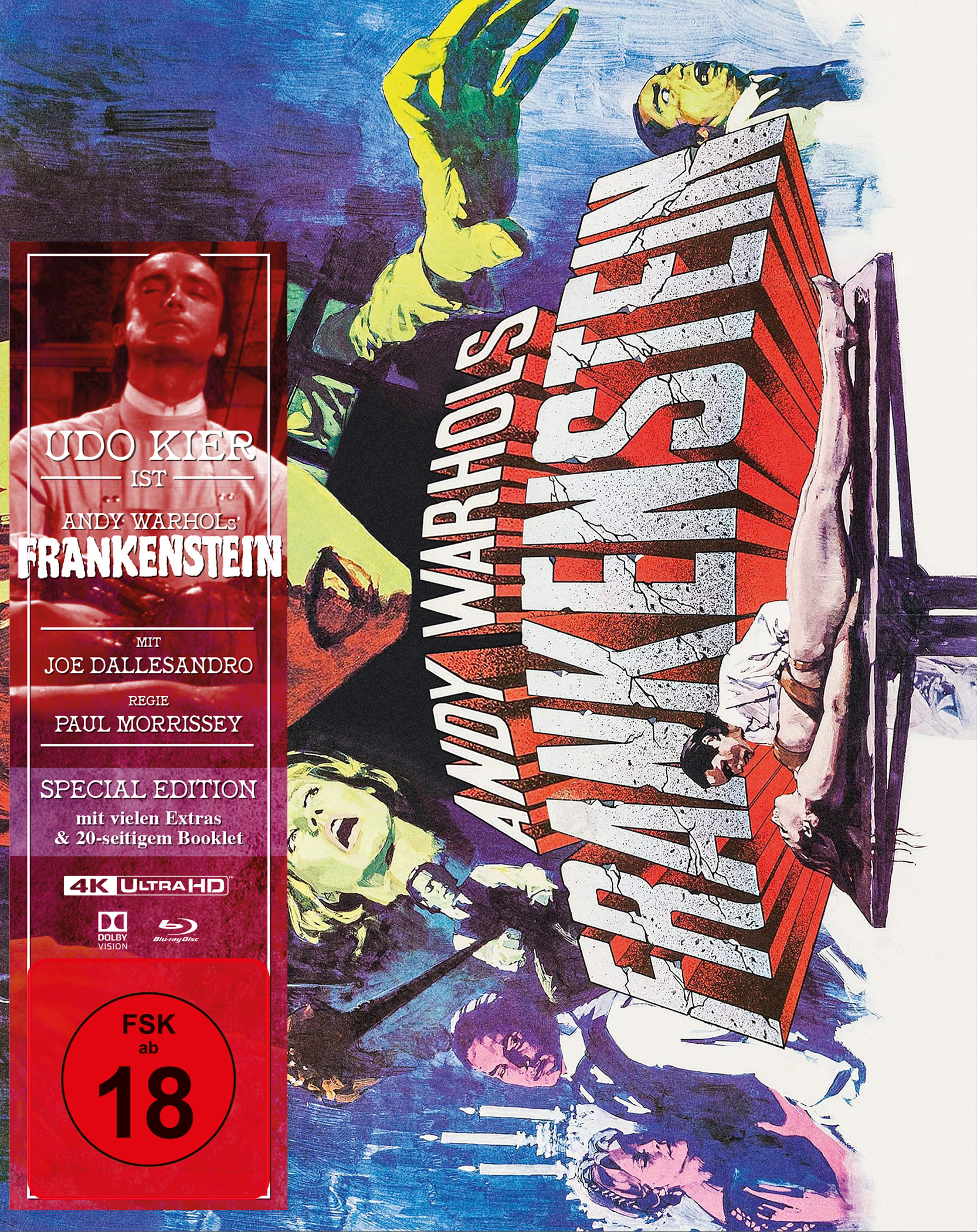 Andy Warhols Frankenstein (Mediabook A, 4K-UHD+2 Blu-rays)