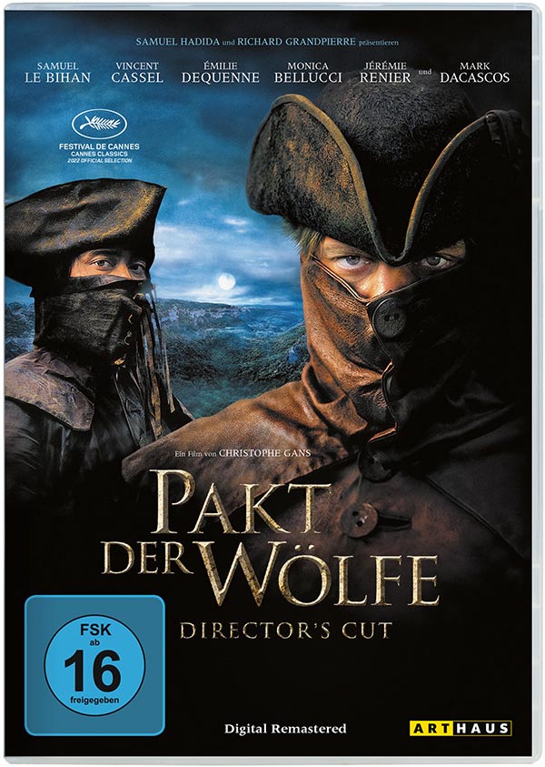 Pakt der Wölfe (DVD) Cover Pakt der Wölfe (DVD) Cover