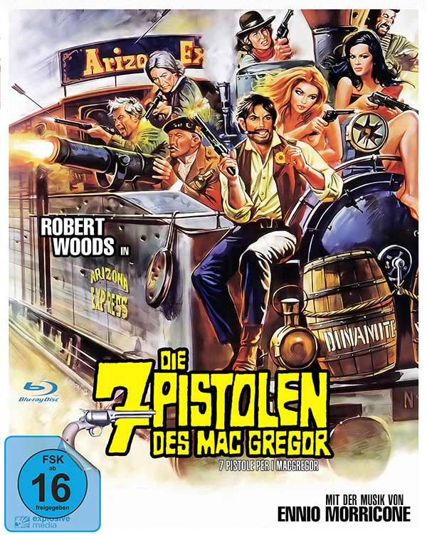 Die 7 Pistolen des McGregor (Blu-ray) Cover
