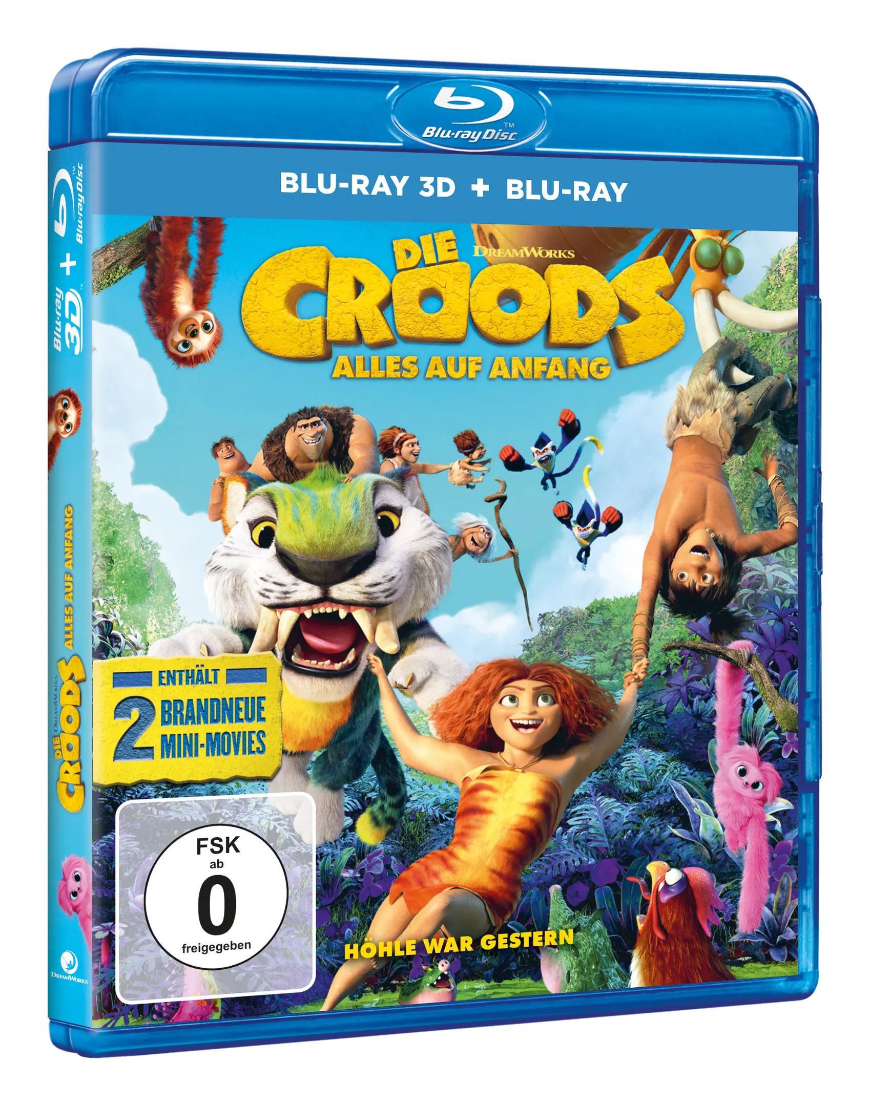 Die Croods - Alles auf Anfang (3D Blu-ray)