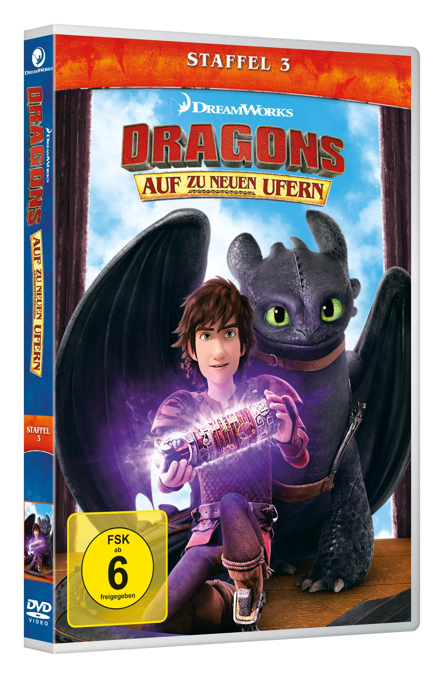 Dragons - Auf zu neuen Ufern: Staffel 3 (DVD)