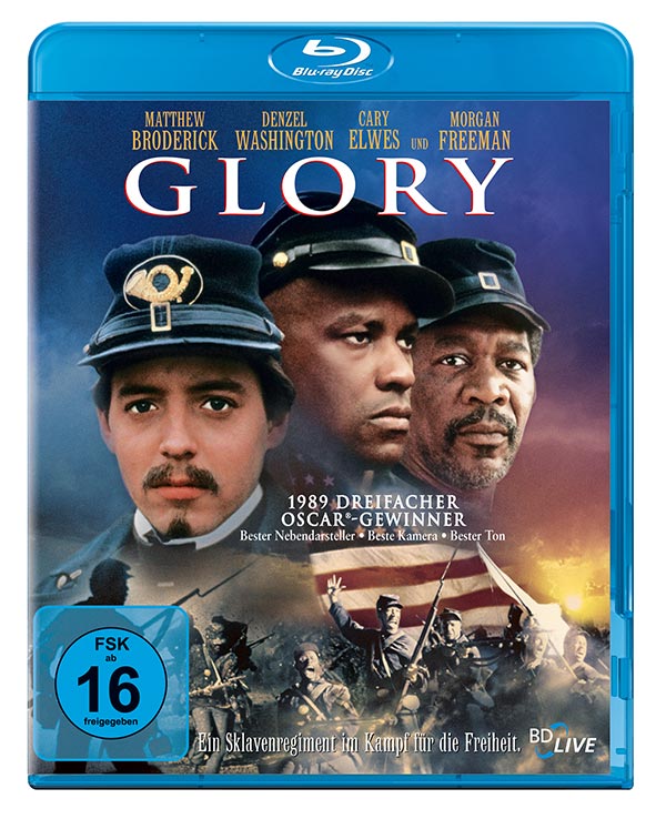Glory (1989) (Blu-ray) Cover Glory (1989) (Blu-ray) Cover
