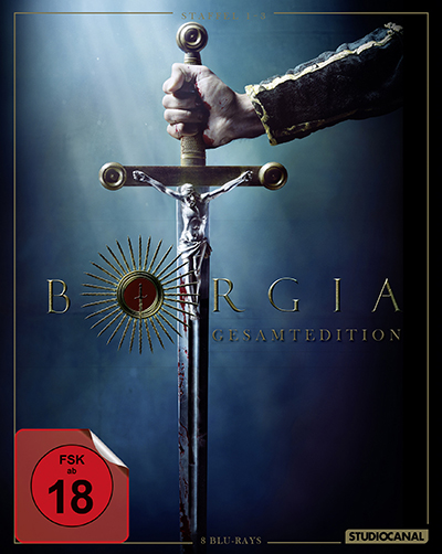 Borgia - Gesamtedition (8 Blu-rays) Cover