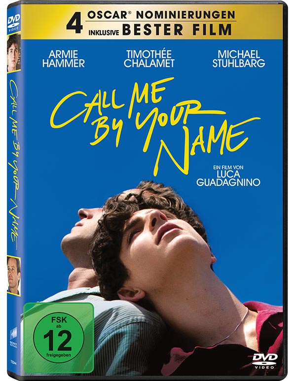 Call Me By Your Name (DVD) Call Me By Your Name (DVD)