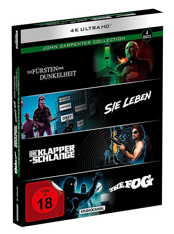 John Carpenter Collection (4 4K Ultra HDs) John Carpenter Collection (4 4K Ultra HDs)