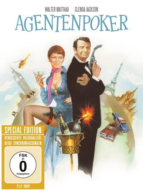 Agentenpoker-Special Edition (Blu-ray+DVD) Cover Agentenpoker-Special Edition (Blu-ray+DVD) Cover