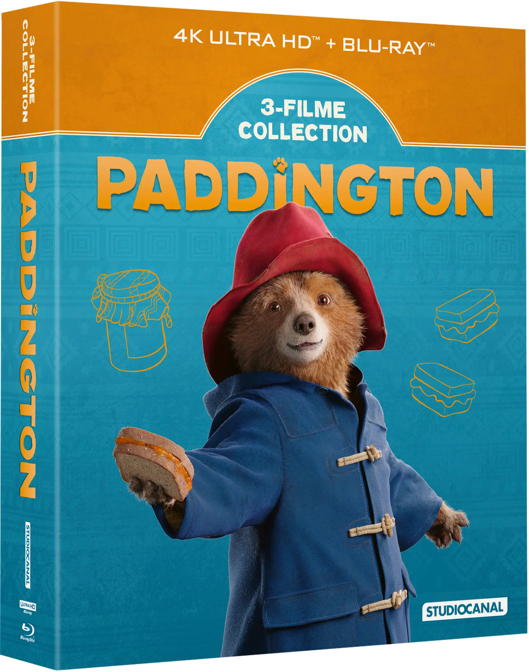 Paddington - 3 Filme Collection (3 4K-UHDs) Paddington - 3 Filme Collection (3 4K-UHDs)