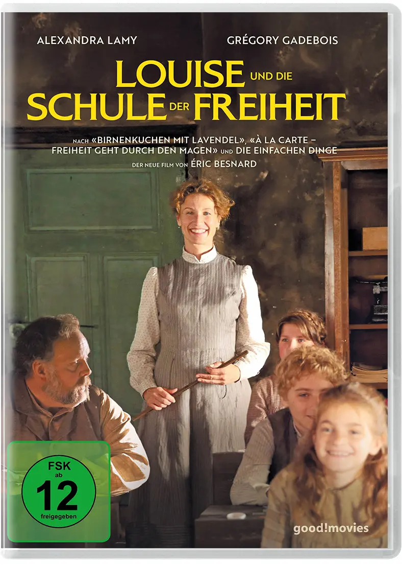 Louise und die Schule der Freiheit (DVD) Cover Louise und die Schule der Freiheit (DVD) Cover