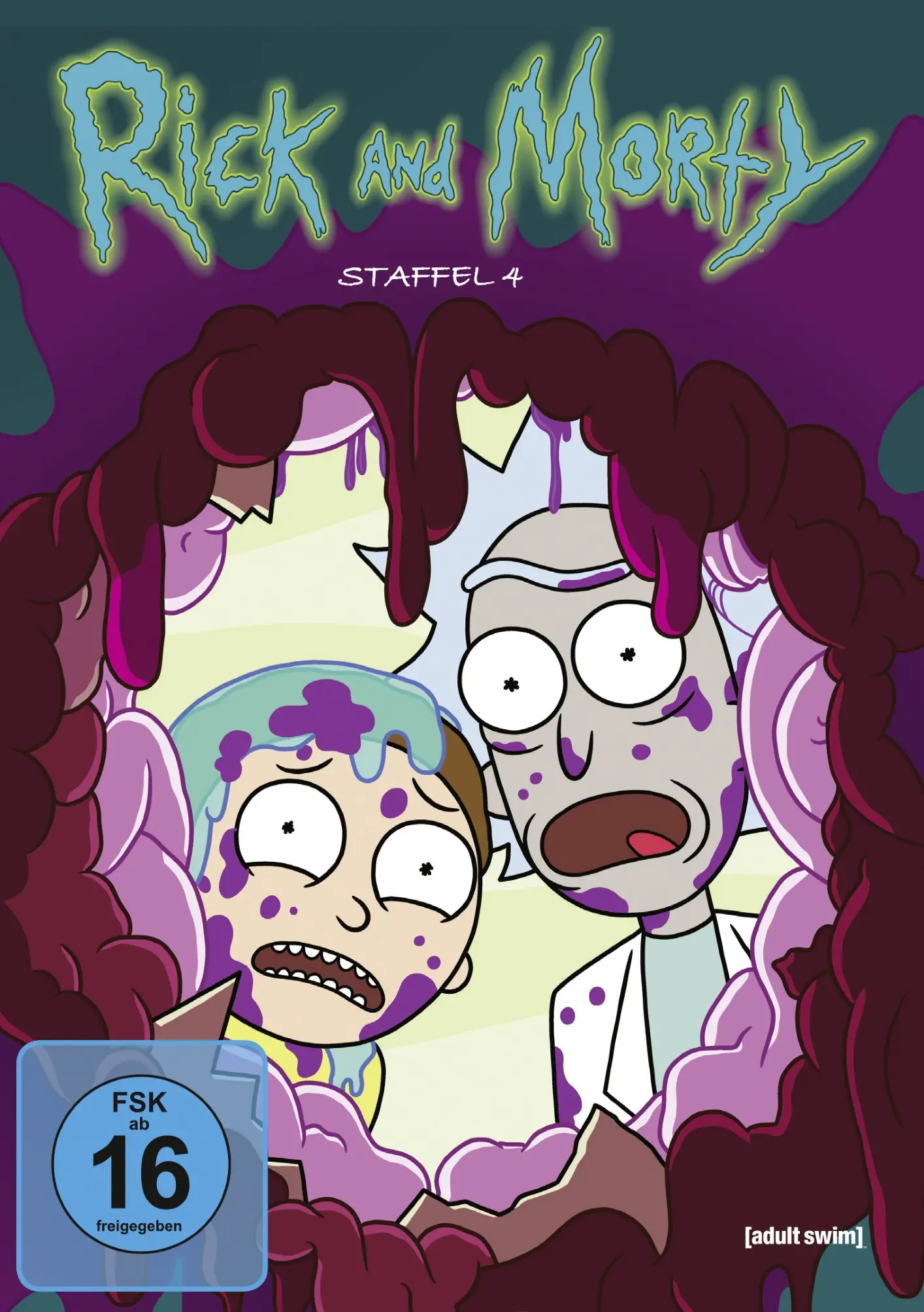 Rick and Morty (Uncensored): Die komplette 4. Staffel (DVD) Cover