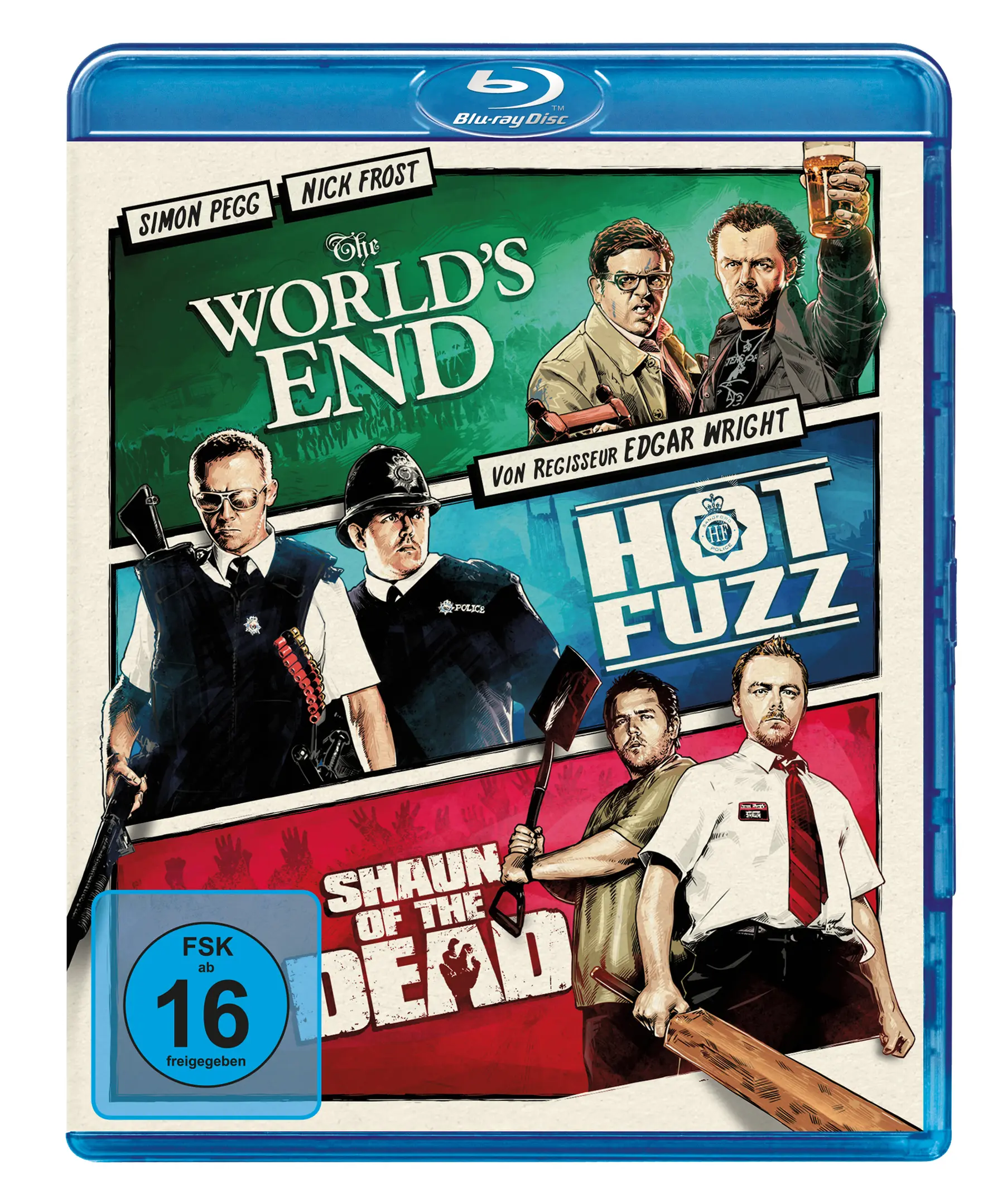 Cornetto Trilogie (3on1) (Blu-ray)