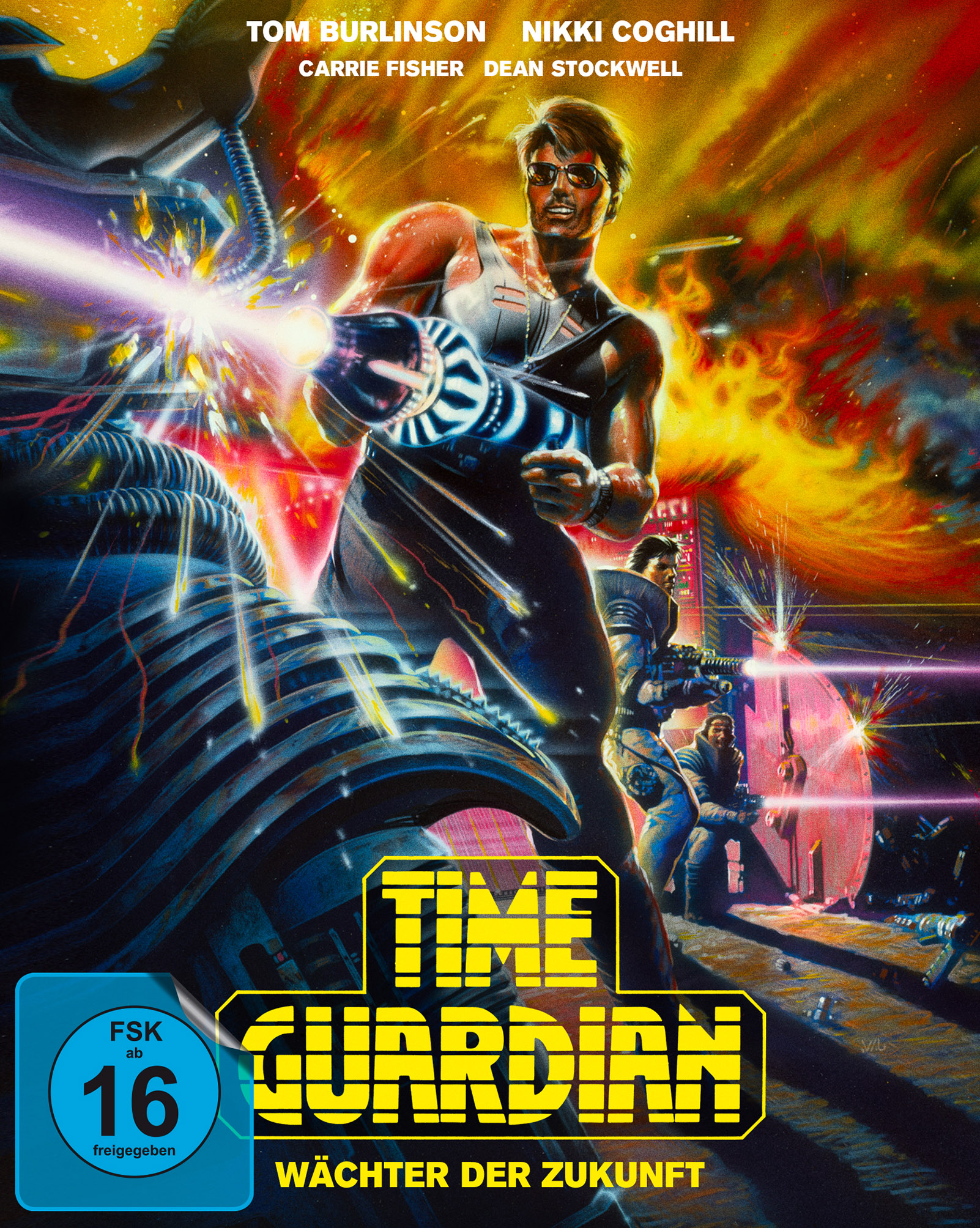 Time Guardian (Mediabook A, Blu-ray+DVD) Cover