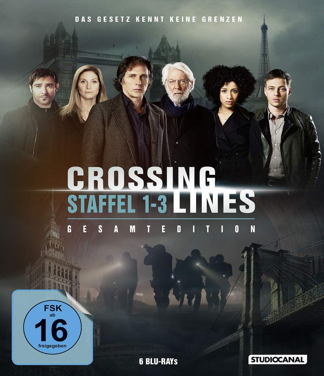 Crossing Lines - Staffel 1-3 - Gesamtedition (6 Blu-rays)