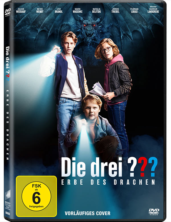 Die drei ??? - Erbe des Drachen (DVD) Cover Die drei ??? - Erbe des Drachen (DVD) Cover