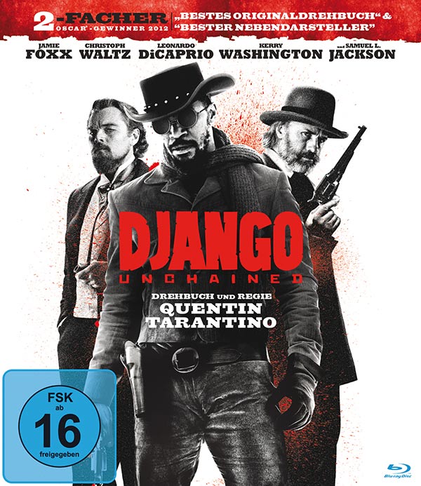 Django Unchained (Blu-ray) Cover Django Unchained (Blu-ray) Cover