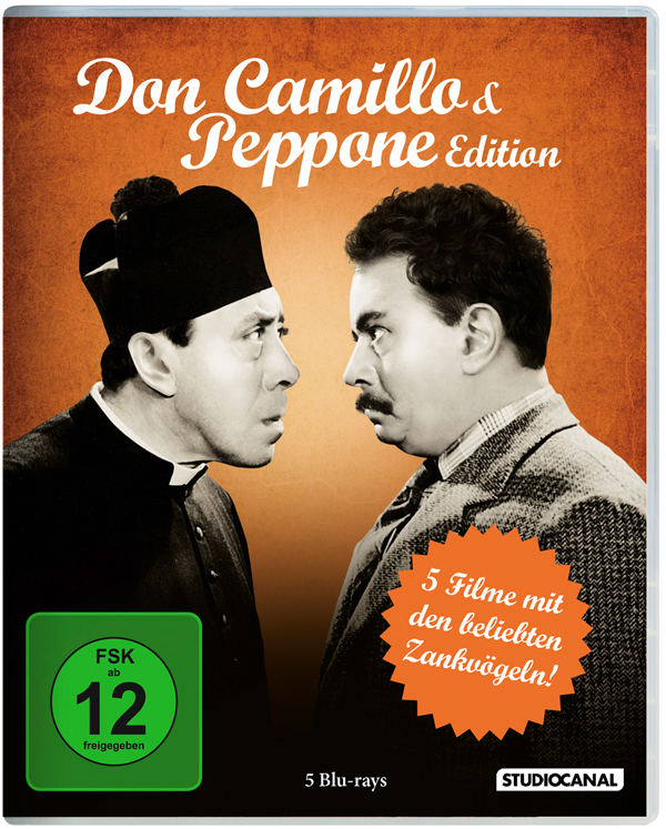 Don Camillo & Peppone Edition (5 Blu-rays) Cover Don Camillo & Peppone Edition (5 Blu-rays) Cover