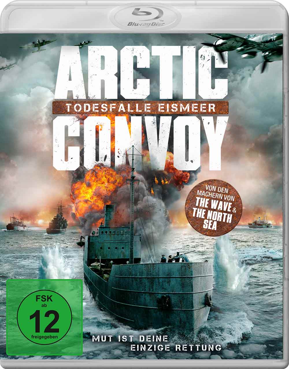 Arctic Convoy - Todesfalle Eismeer (Blu-ray) Werbung, Plakat, Boot, Transport, Fahrzeug