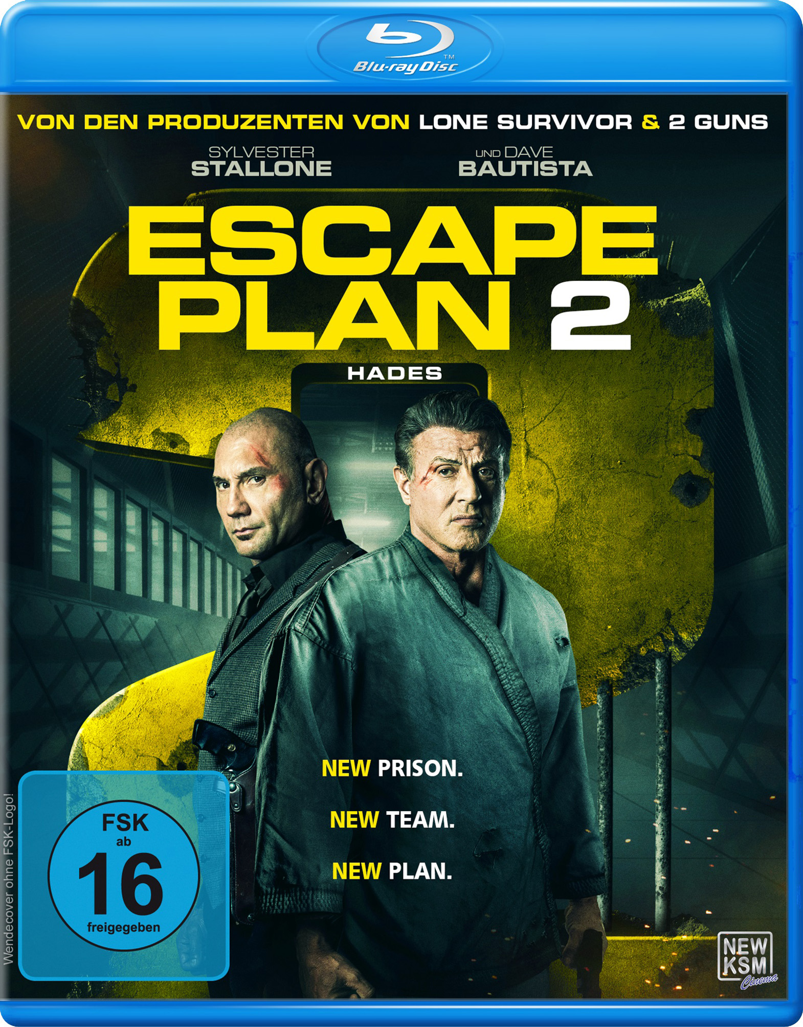 Escape Plan 2 Hades (Blu-ray) Cover