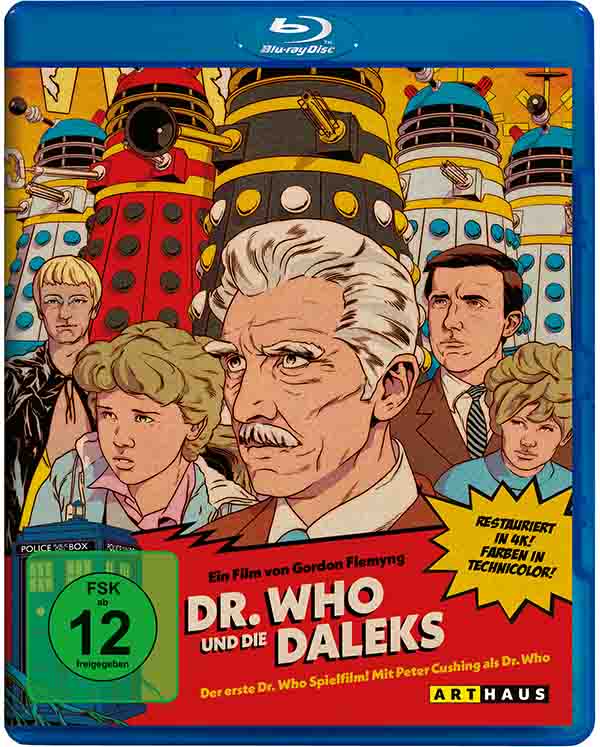 Dr. Who und die Daleks (Blu-ray) Cover Dr. Who und die Daleks (Blu-ray) Cover
