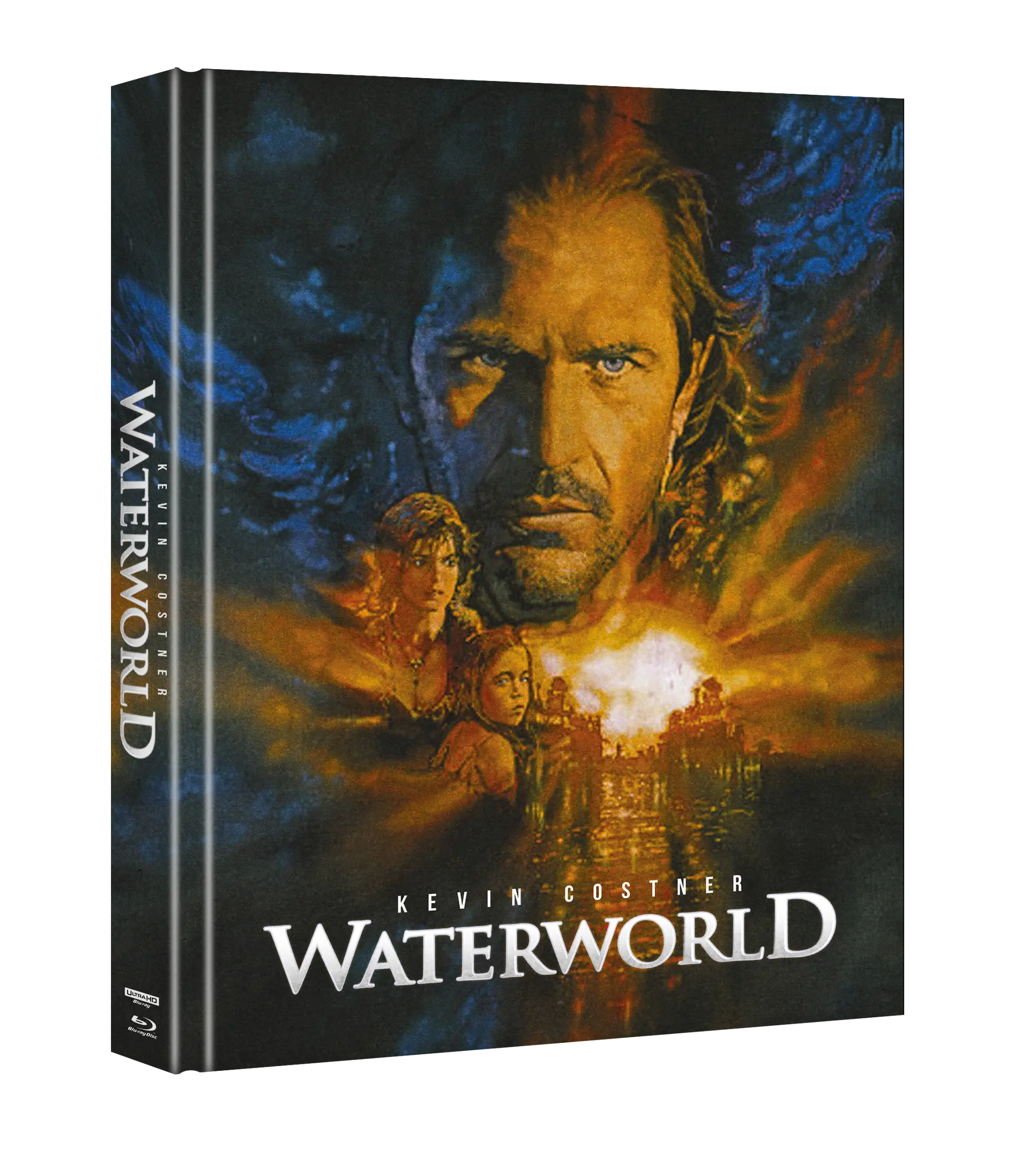 Waterworld - Die Langfassung (Mediabook, 4K-UHD+2 Blu-rays) (exkl. Shop) Waterworld - Die Langfassung (Mediabook, 4K-UHD+2 Blu-rays) (exkl. Shop)