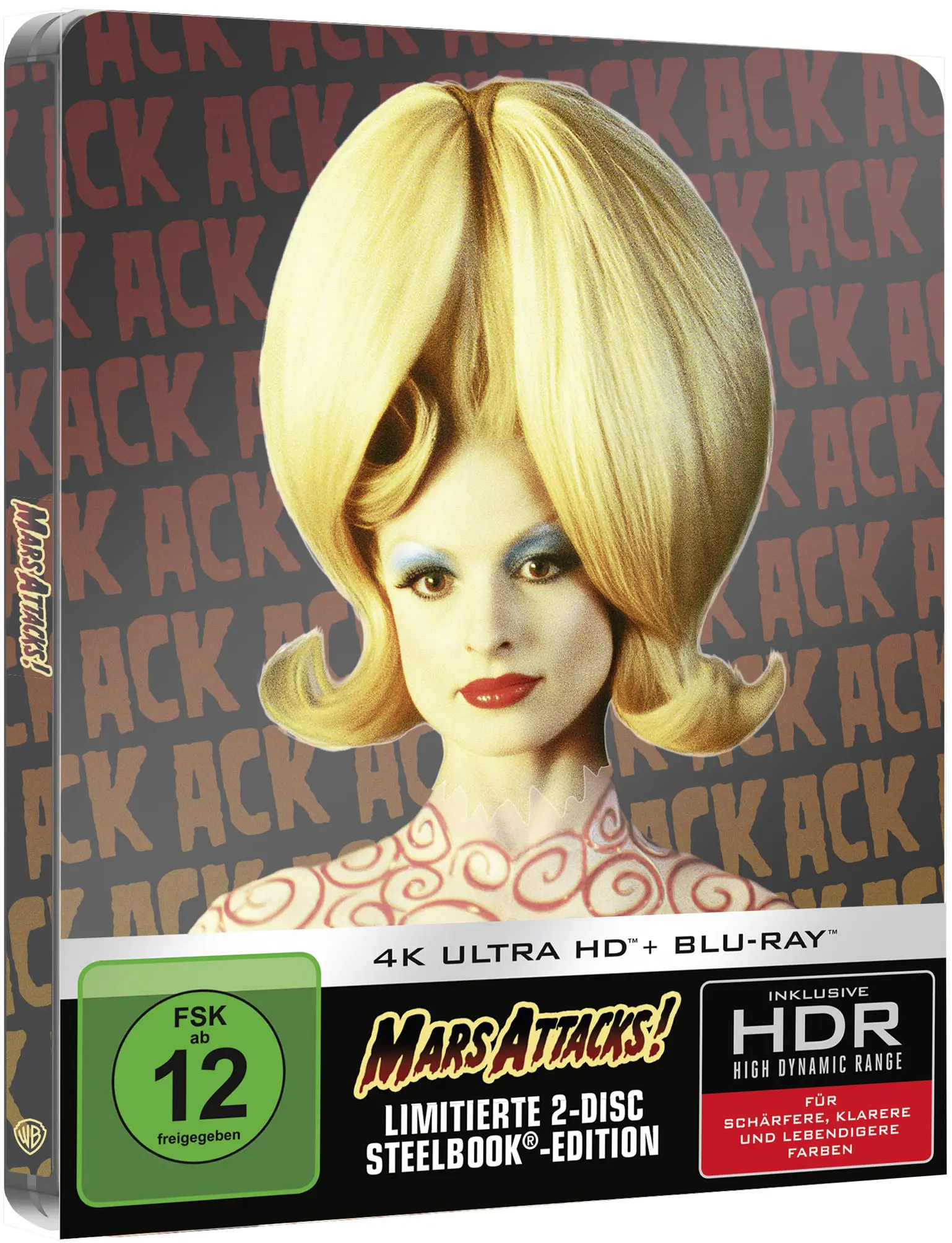Mars Attacks (Steelbook, 4K-UHD+Blu-ray)