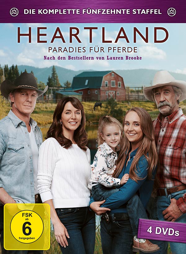 Heartland - Paradies für Pferde, Staffel 15 (4 DVDs) Cover