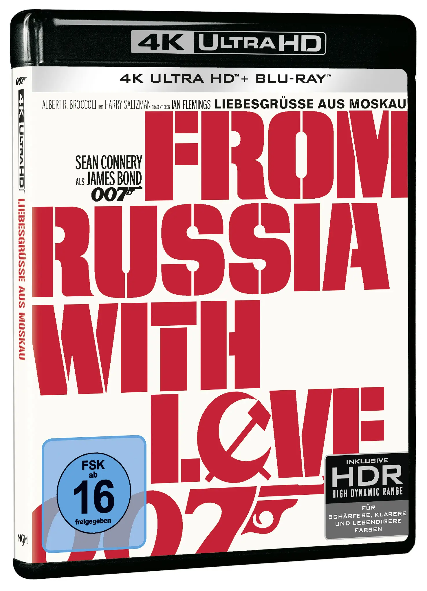 James Bond - Liebesgrüße aus Moskau (4K-UHD + Blu-ray)