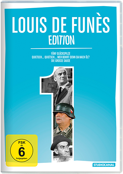 Louis de Funes Edition 1 (3 DVDs) Cover