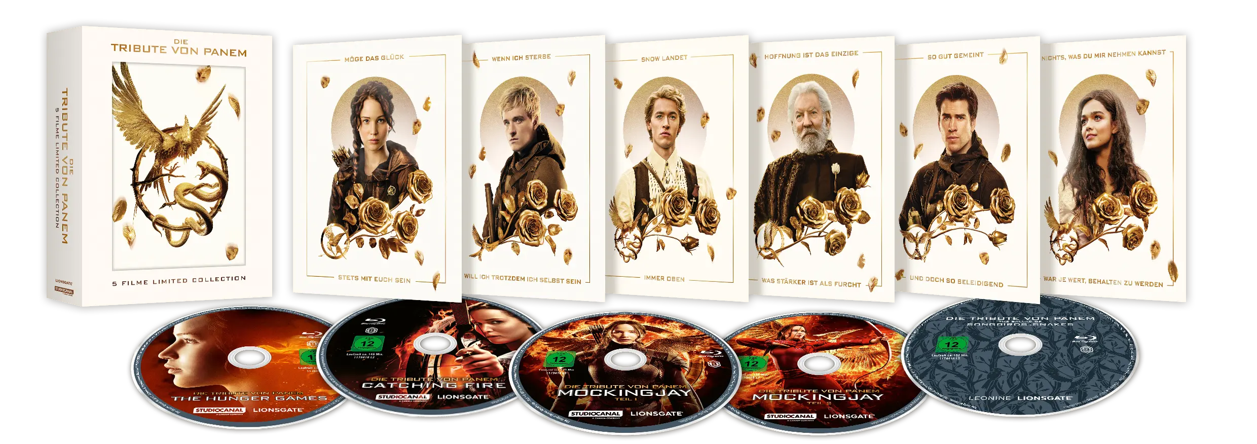 Die Tribute von Panem - 5 Filme Limited Collection (5 Blu-rays)