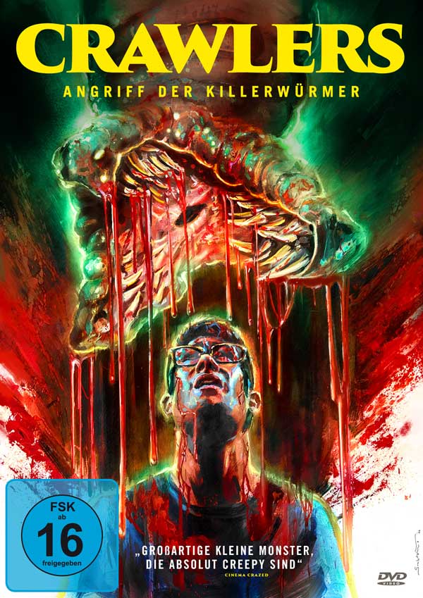 Crawlers - Angriff der Killerwürmer (DVD) Cover Crawlers - Angriff der Killerwürmer (DVD) Cover