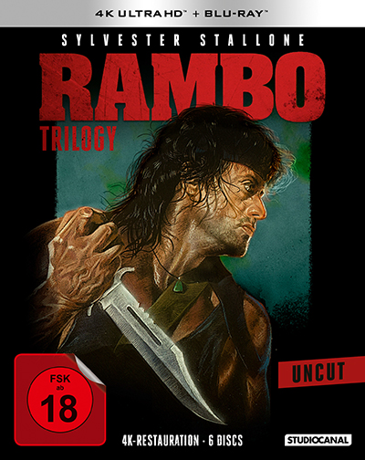 Rambo - Trilogy - Uncut (3 4K Ultra HD + 3 Blu-rays)