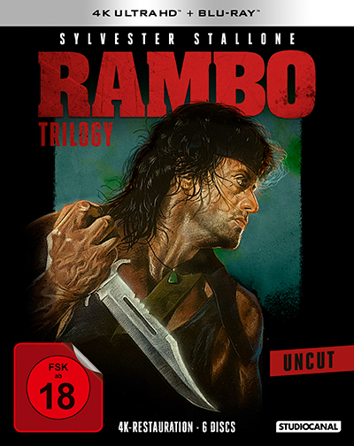 Rambo - Trilogy - Uncut (3 4K Ultra HD + 3 Blu-rays) Rambo - Trilogy - Uncut (3 4K Ultra HD + 3 Blu-rays)