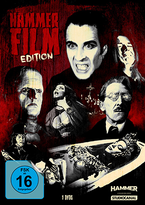 Hammer Film Edition - Digital Remastered (7 DVDs) Cover Hammer Film Edition - Digital Remastered (7 DVDs) Cover