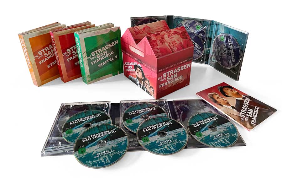 Die Straßen von San Francisco - Die komplette Serie (25 BRs) (exkl. Shop) Die Straßen von San Francisco - Die komplette Serie (25 BRs) (exkl. Shop)