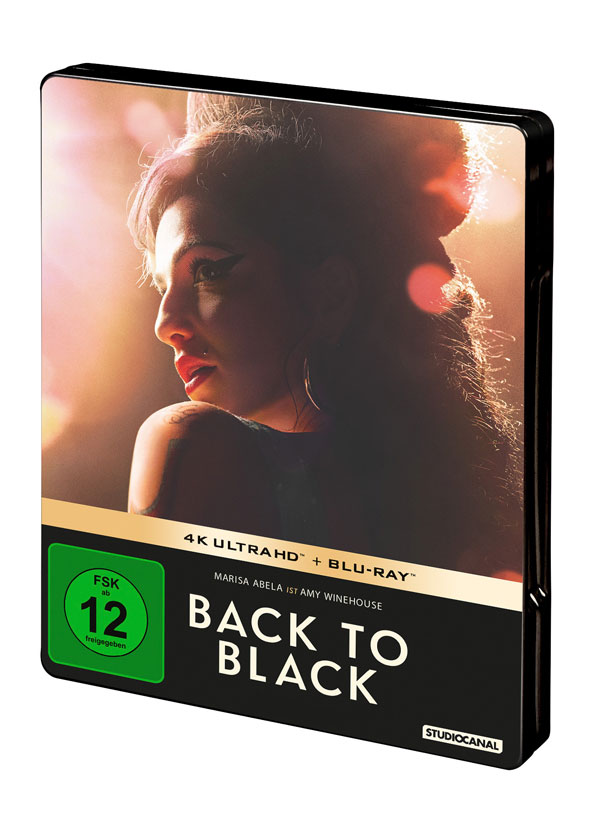 Back to Black - Limited Steelbook Edition (4K-UHD+Blu-ray) Bildschirm, Computer-Hardware, Überwachen, Person, Frau
