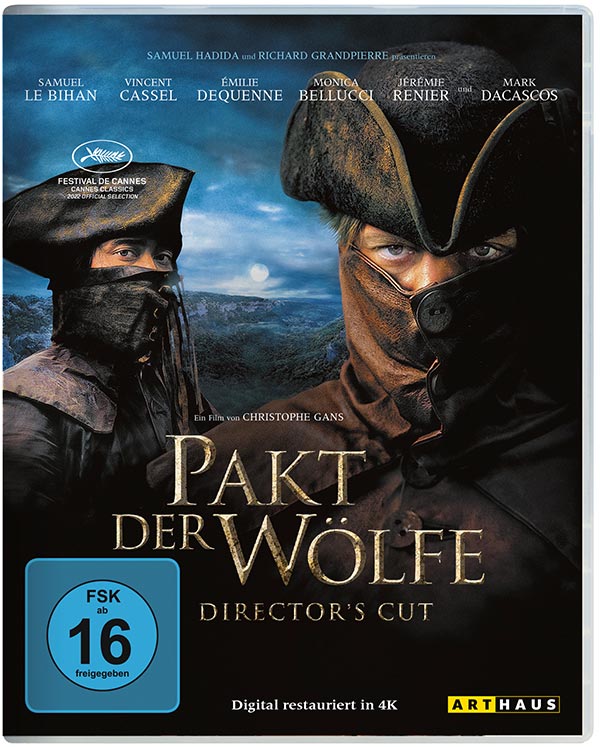 Pakt der Wölfe (Blu-ray) Cover Pakt der Wölfe (Blu-ray) Cover