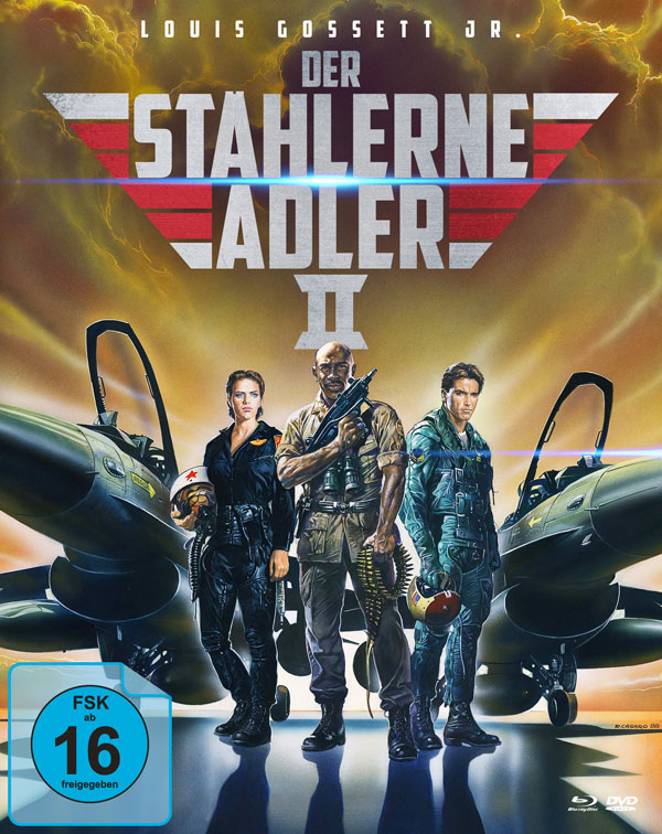 Der Stählerne Adler 2 (Mediabook, Blu-ray+DVD) Cover Der Stählerne Adler 2 (Mediabook, Blu-ray+DVD) Cover