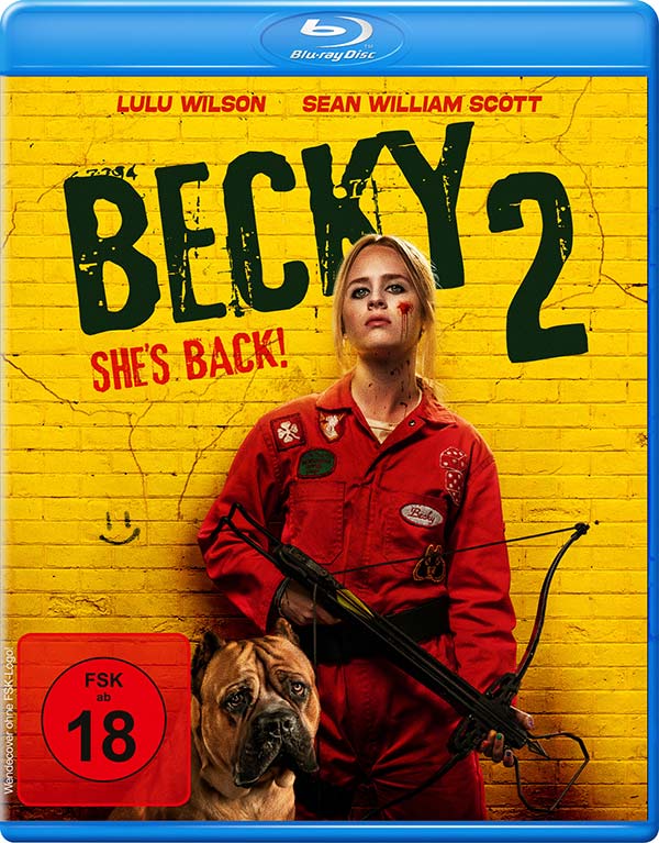 Becky 2 - She's Back! (Blu-ray) Cover Becky 2 - She's Back! (Blu-ray) Cover