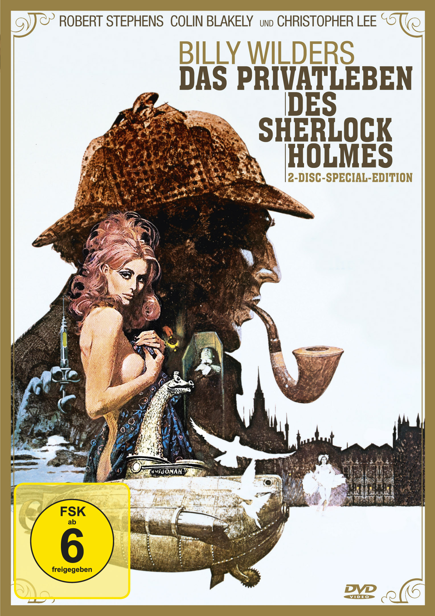 Das Privatleben des Sherlock Holmes (DVD) Cover Das Privatleben des Sherlock Holmes (DVD) Cover