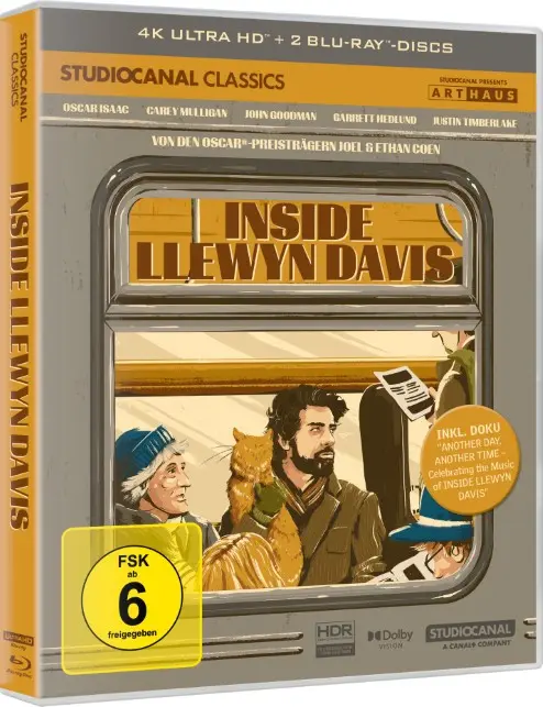 Inside Llewyn Davis (Collector's Edition, 4K-UHD+Blu-ray)