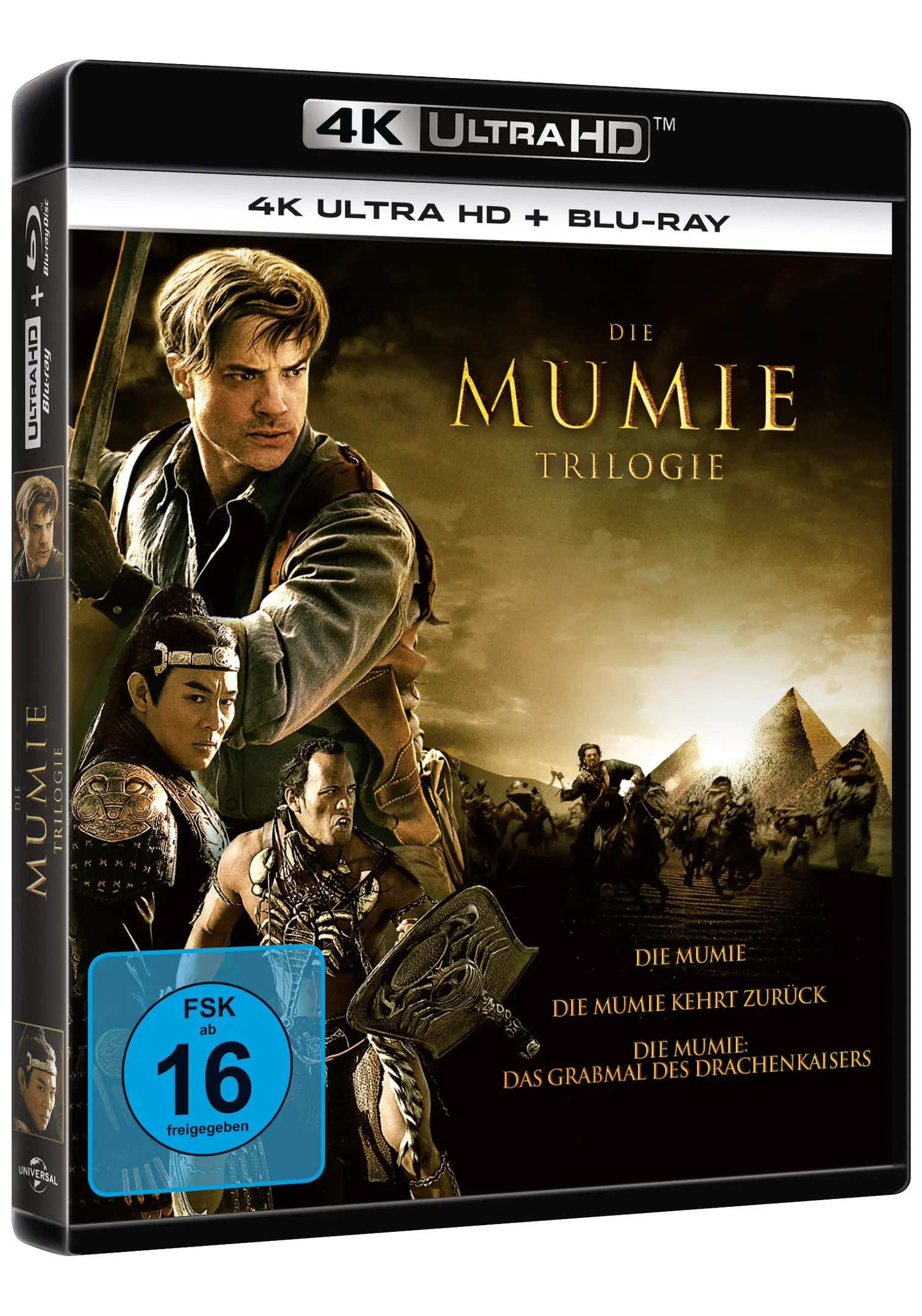 Die Mumie Trilogie (4K-UHD)