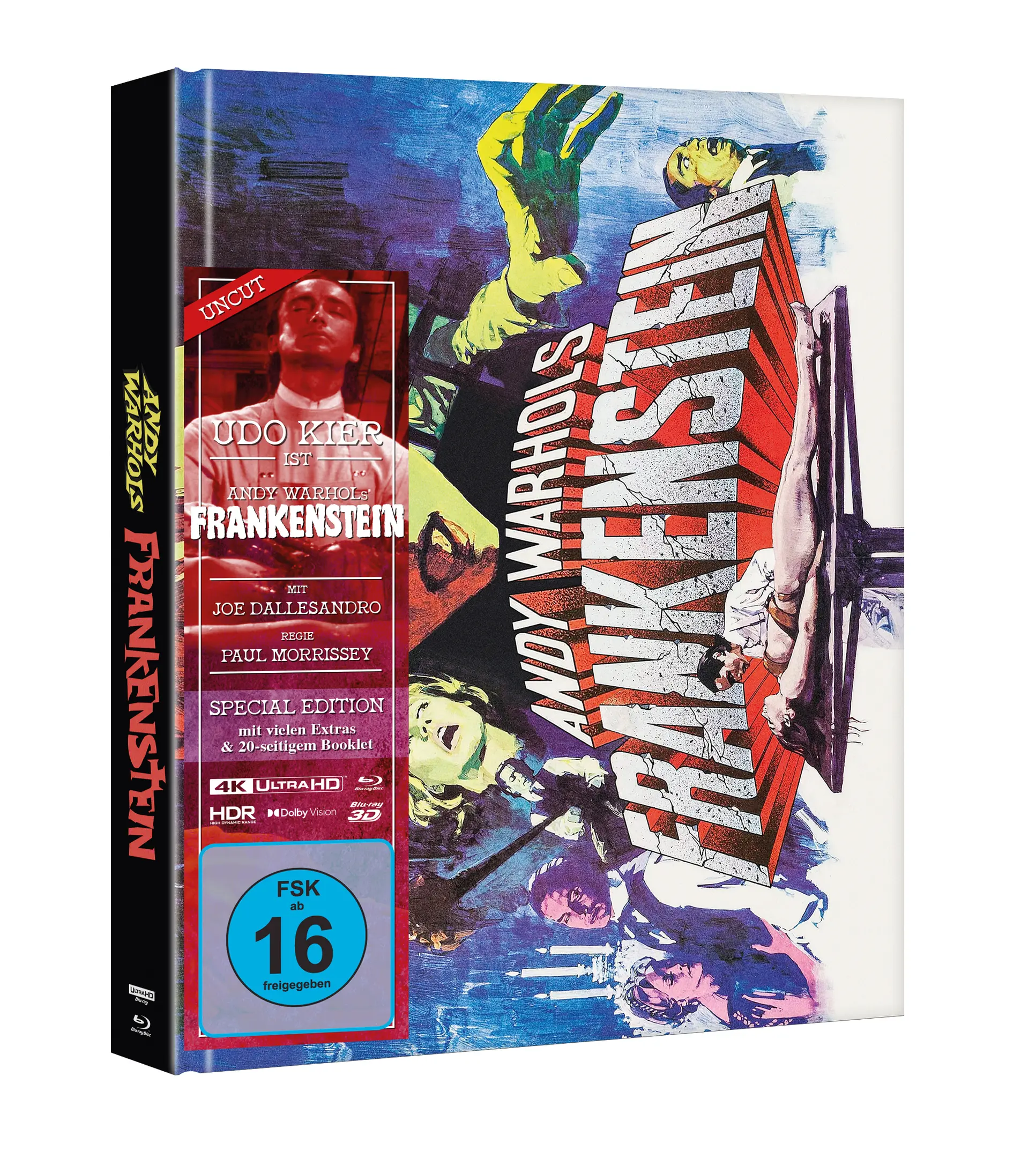 Andy Warhols Frankenstein (Mediabook A, 4K-UHD+2 Blu-rays) Andy Warhols Frankenstein (Mediabook A, 4K-UHD+2 Blu-rays)