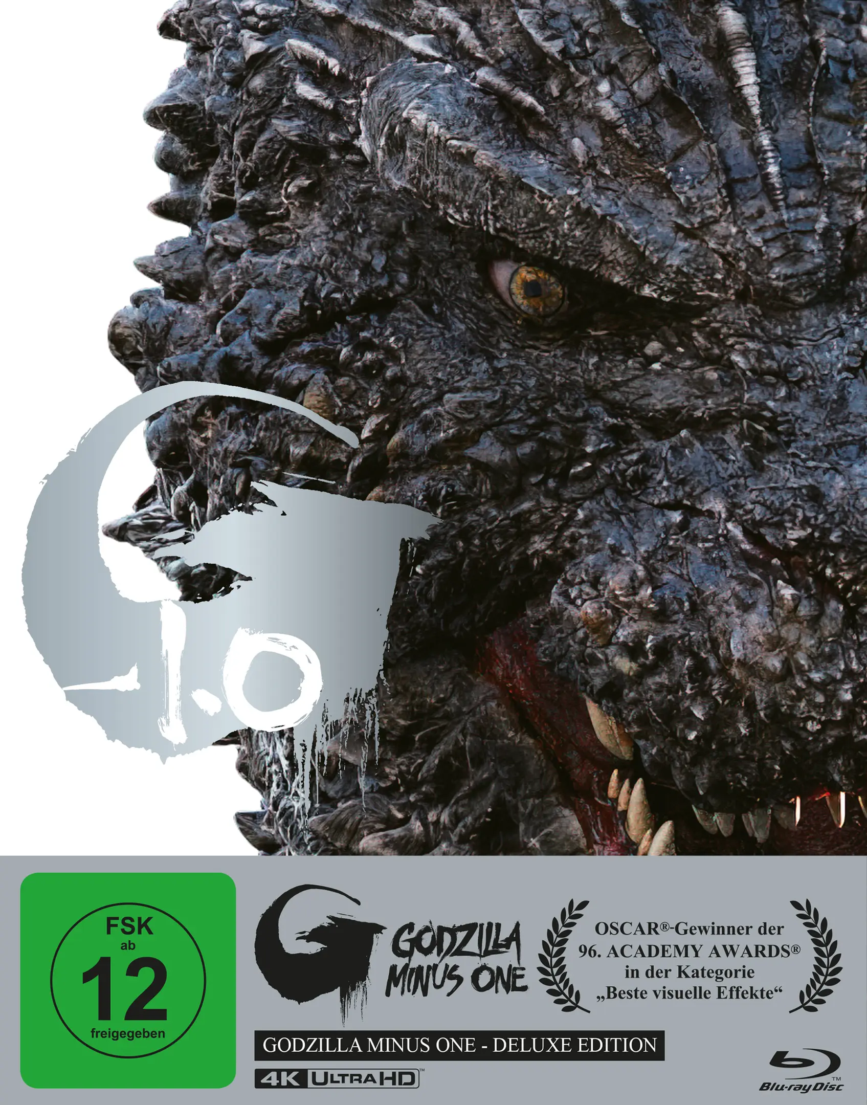 Godzilla Minus One (Deluxe Edition, 4K-UHD+3 Blu-ray) Cover Godzilla Minus One (Deluxe Edition, 4K-UHD+3 Blu-ray) Cover