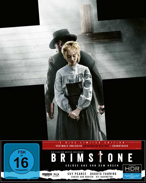 Brimstone (Mediabook, 4KUHD+Blu-ray+CD) -exkl. Shop