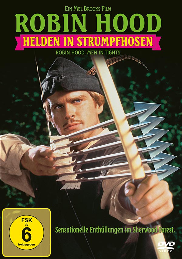 Robin Hood - Helden in Strumpfhosen (DVD) Cover Robin Hood - Helden in Strumpfhosen (DVD) Cover