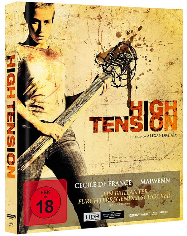 High Tension (Mediabook C, 4K-UHD+2 Blu-rays) (exkl. Shop) High Tension (Mediabook C, 4K-UHD+2 Blu-rays) (exkl. Shop)